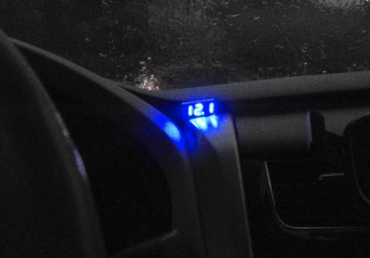 Voltage display thumbnail